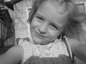 exactlylu Luthien took this photo of herself last summer