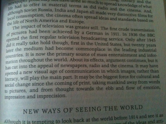 Short History passage